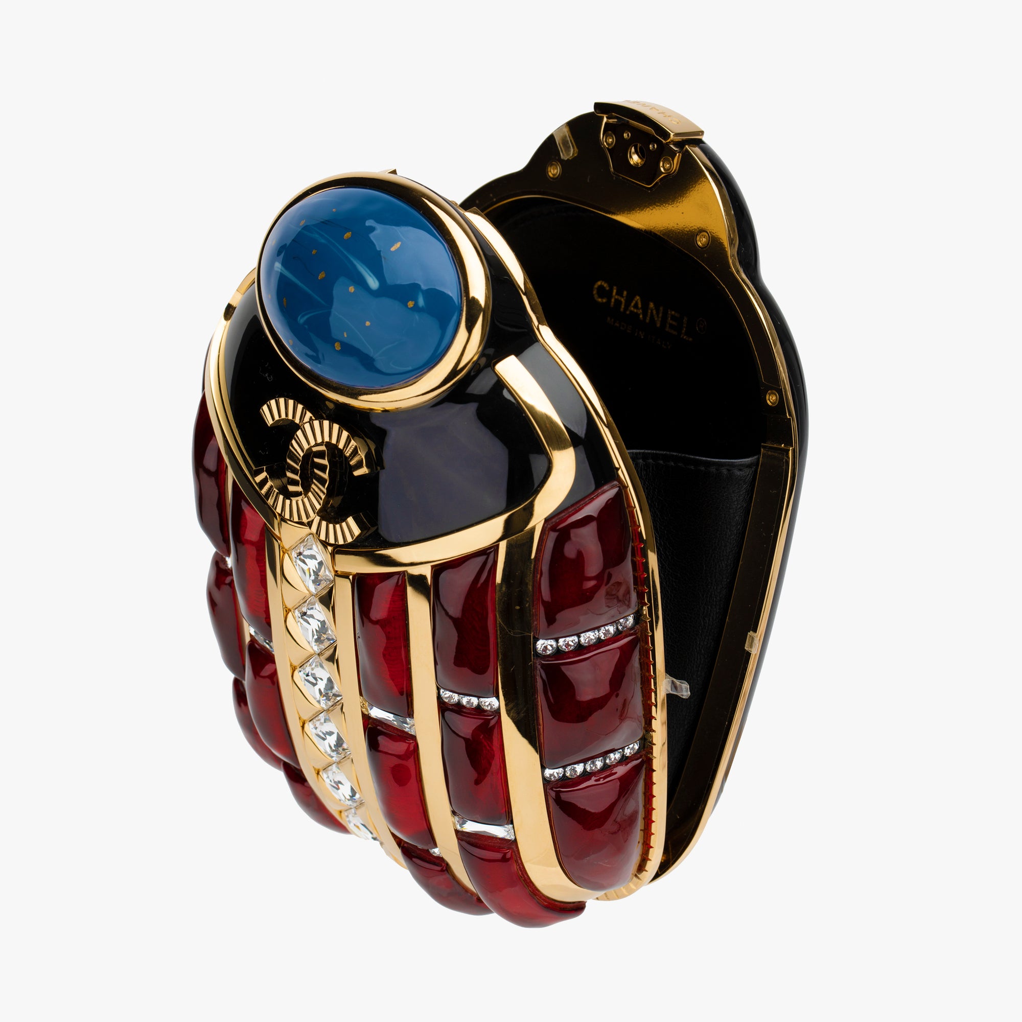 Chanel | Minaudière Limited Edition Egyptian Scarab | Gold-Tone Hardware