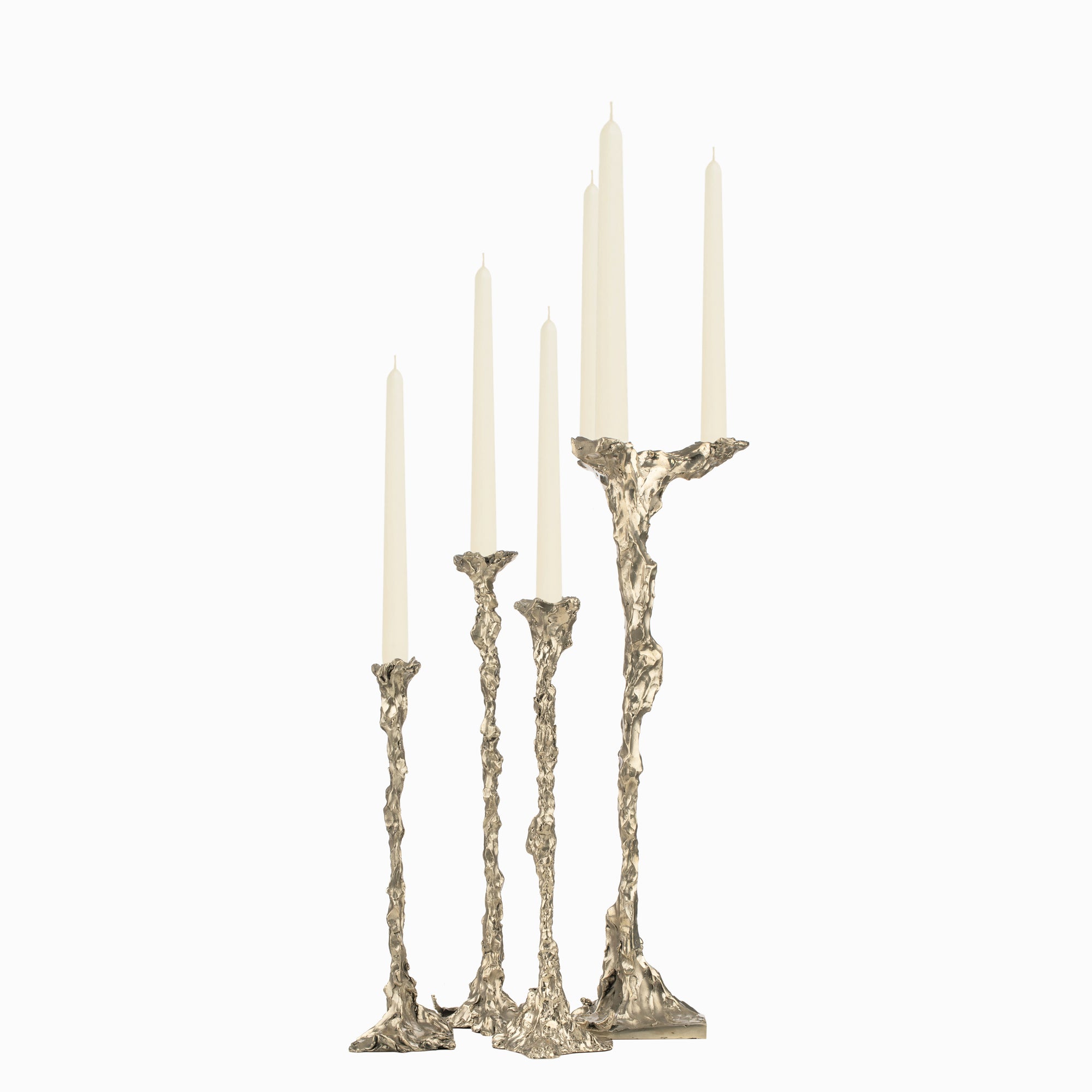 Fredrikson Stallard | Vendôme Candelabra Set – White Bronze