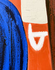 Gentle Eye by Jane Jenevieve — signed oil on canvas.
