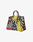 Hermès | Birkin 25cm | Limited Edition Nigel Peake "One Two Three & Away We Go" Swift Leather Palladium Hardware