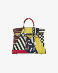 Hermès | Birkin 25cm | Limited Edition Nigel Peake "One Two Three & Away We Go" Swift Leather Palladium Hardware