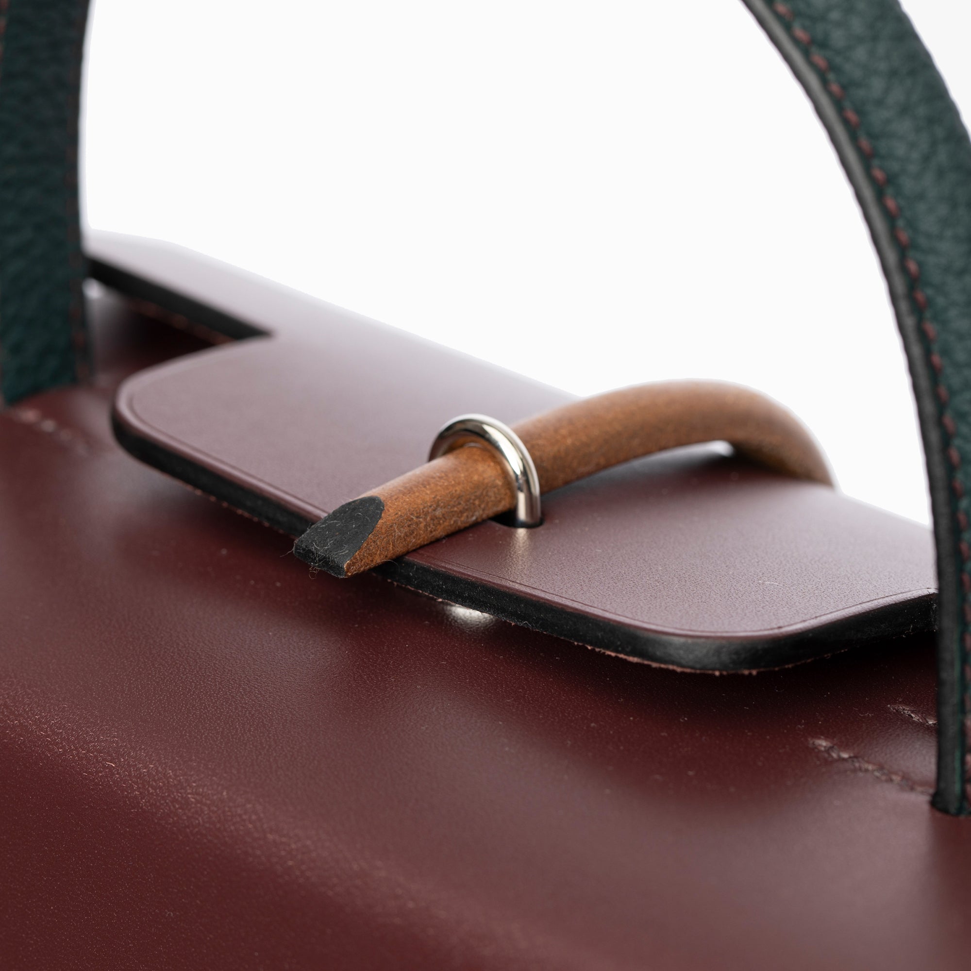 Hermès | Petit H | Limited Edition Handbag Bordeaux, Emerald, Rouge H & Green Palladium Hardware