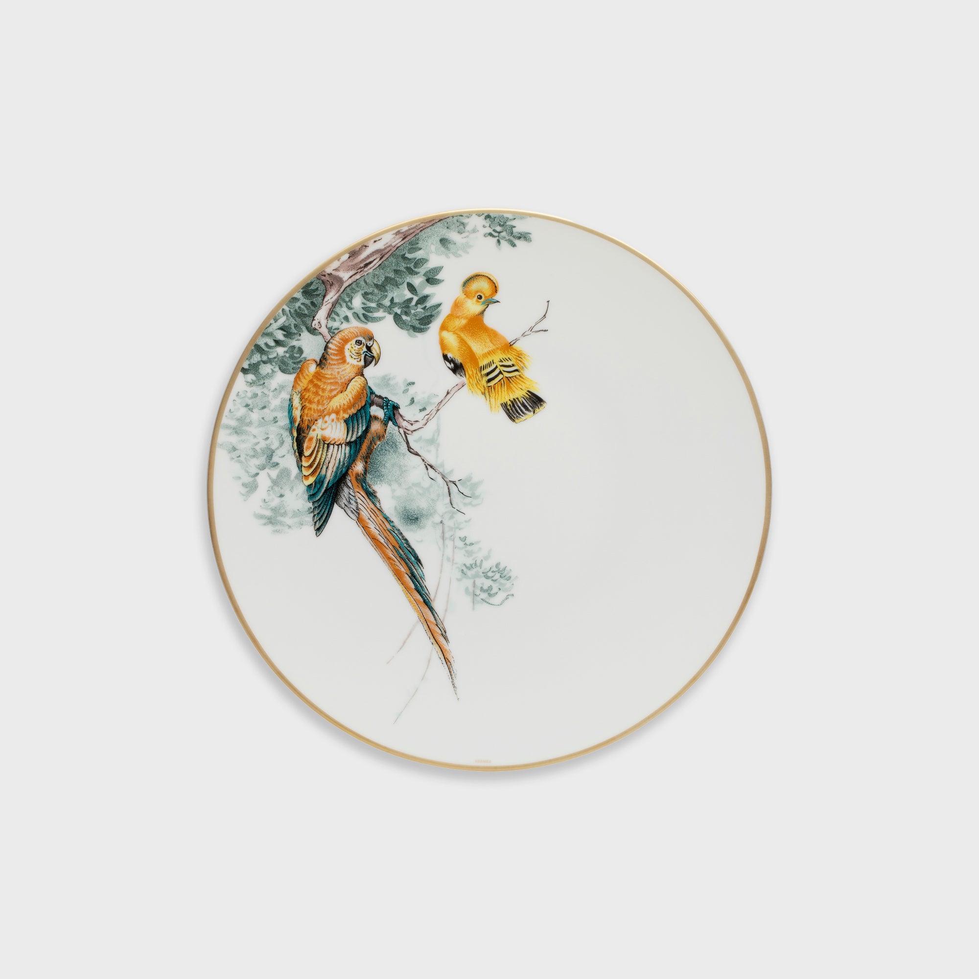 Hermès | Carnets d'Èquateur | Birds Dinner Plate