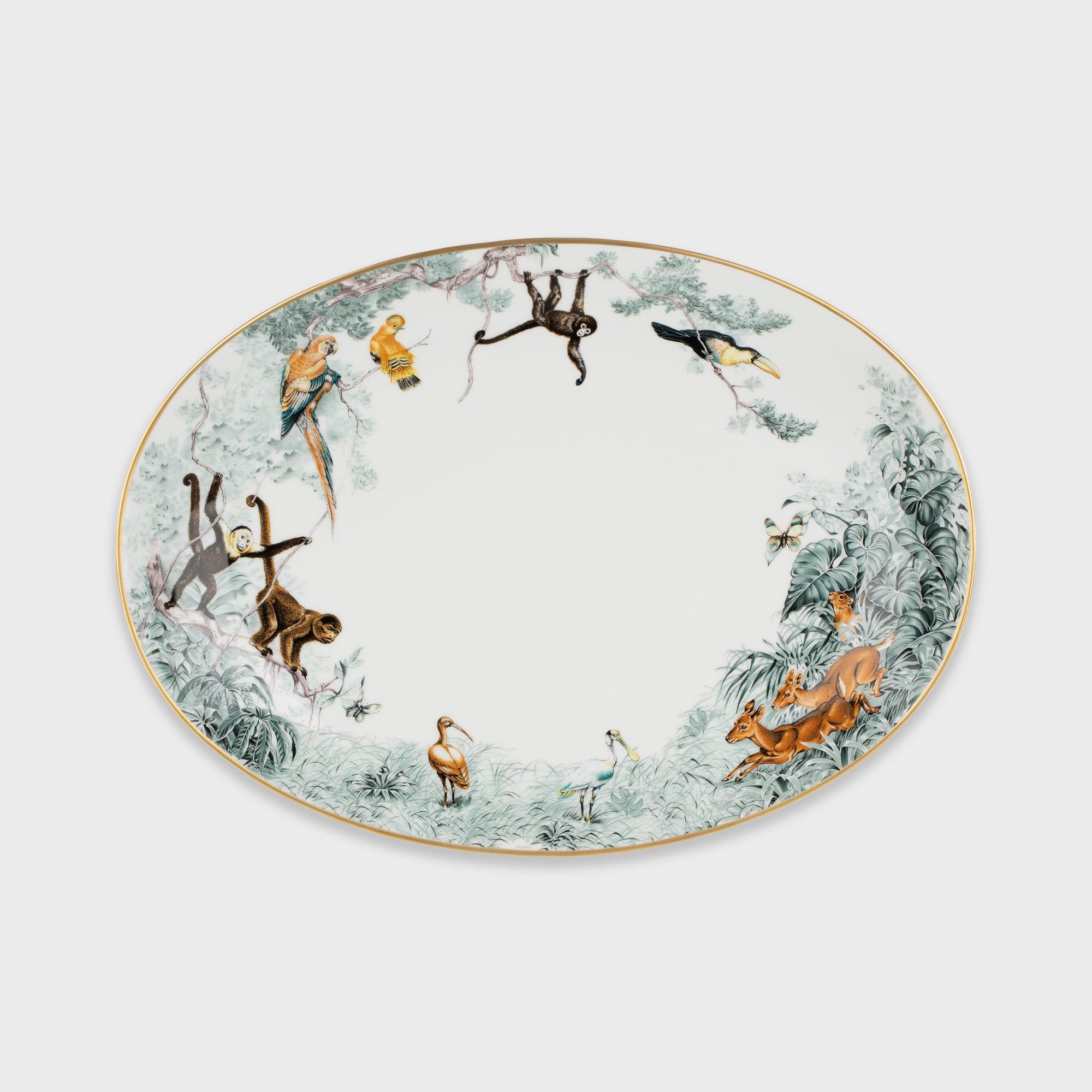 Hermès | Carnets d'Èquateur | Medium Oval Platter