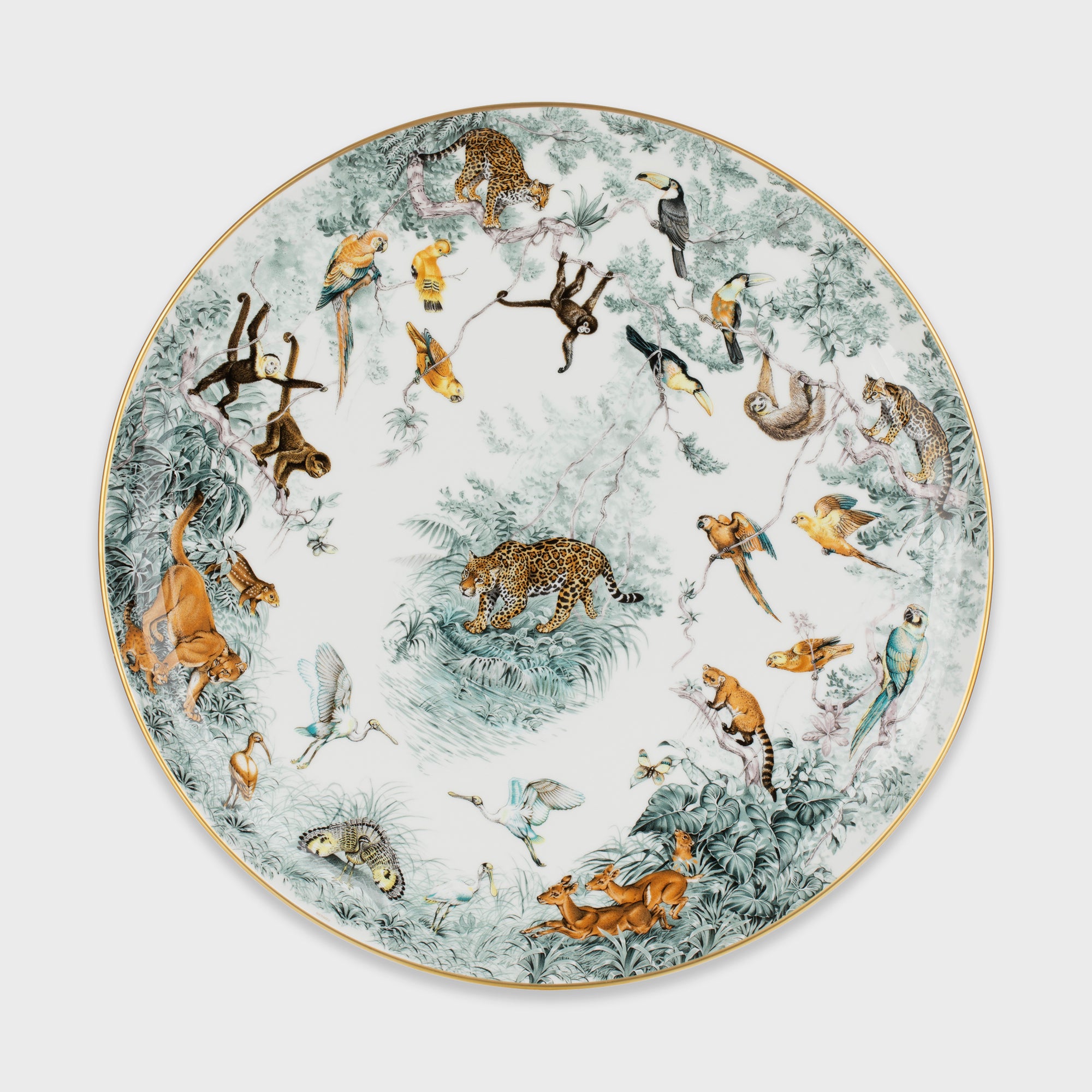 Hermès | Carnets d'Èquateur | Large Round Platter