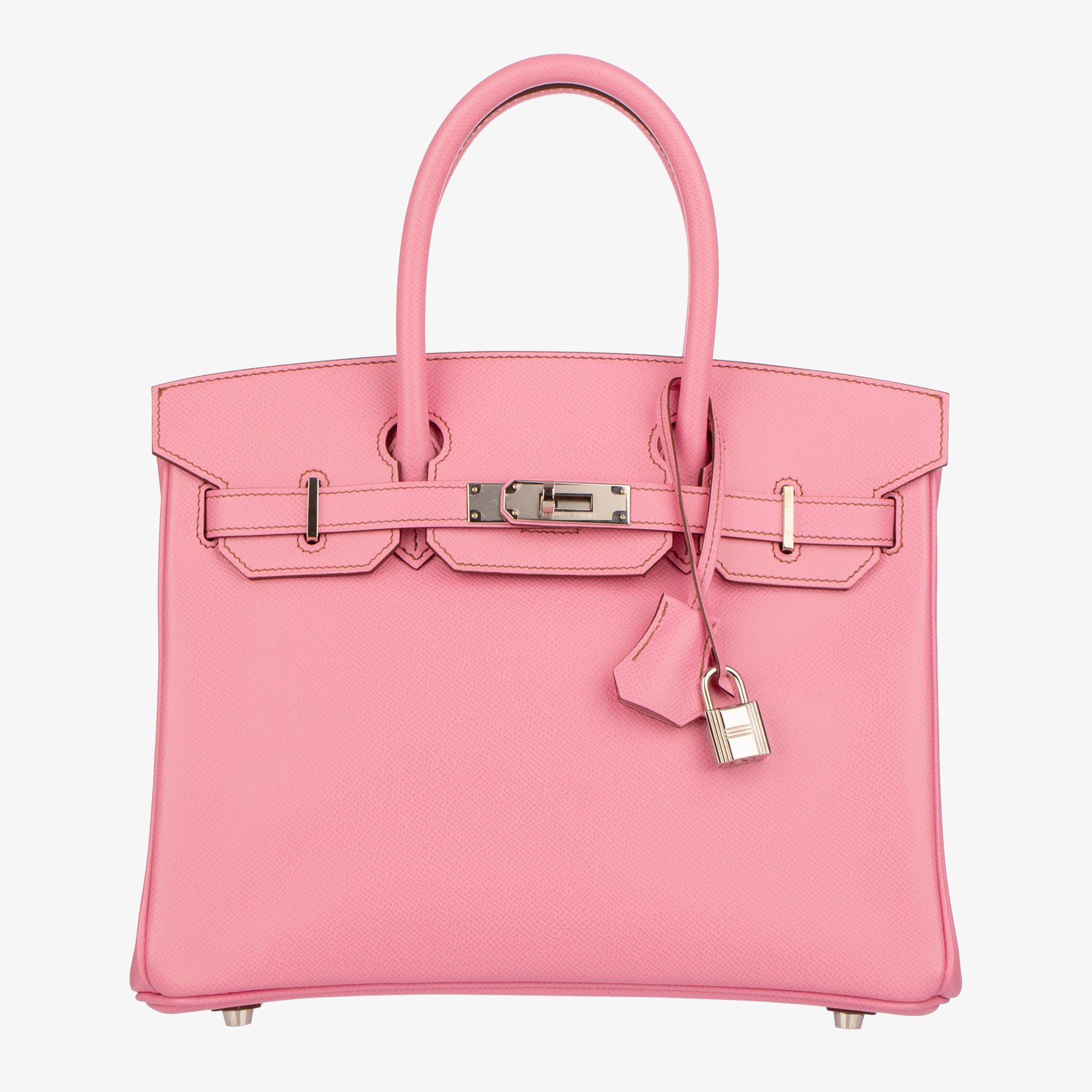 Hermès | Birkin 30cm | Bubblegum Epsom Leather Palladium Hardware