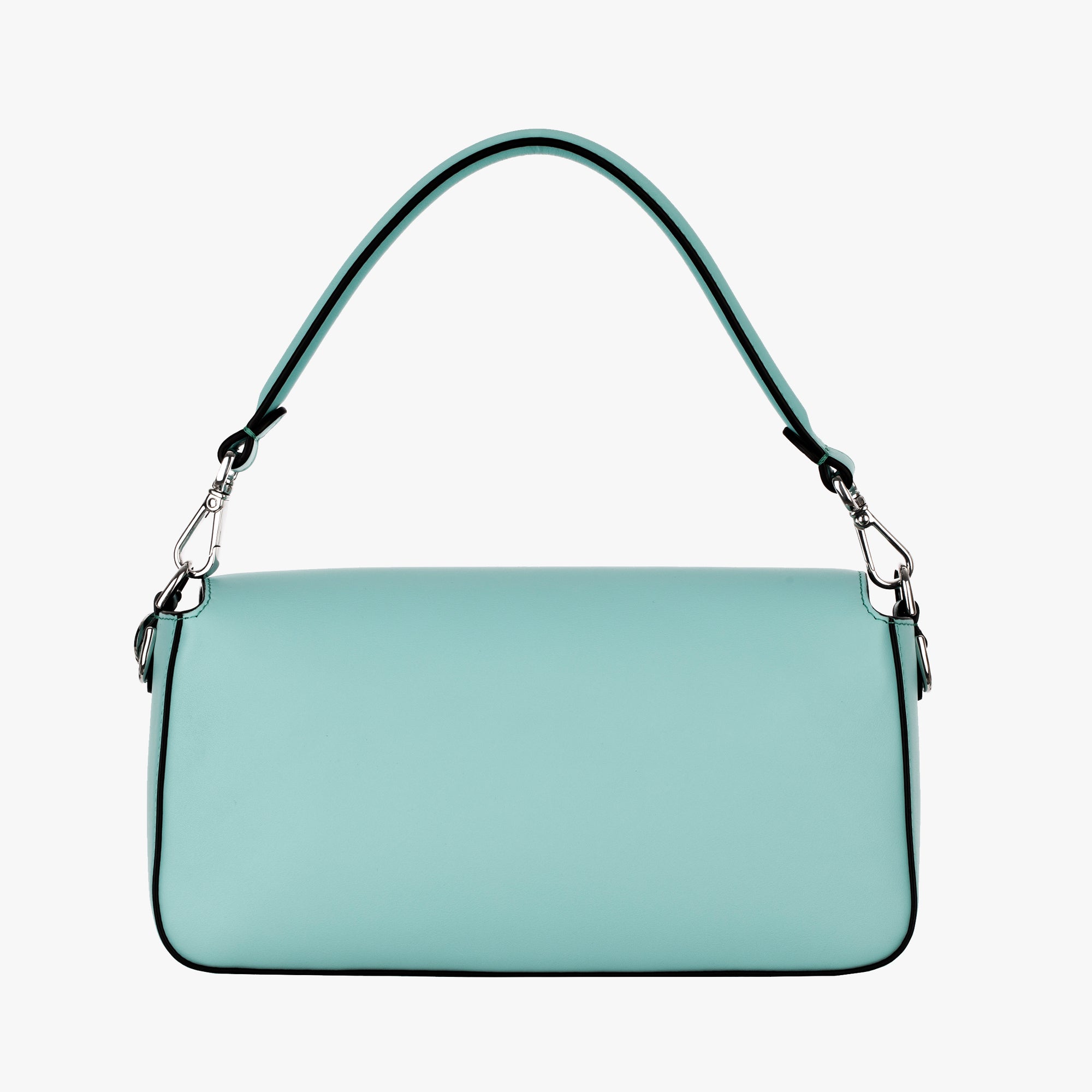Fendi x Tiffany & Co. | Medium Baguette | Tiffany Blue Smooth Leather Sterling Silver Hardware