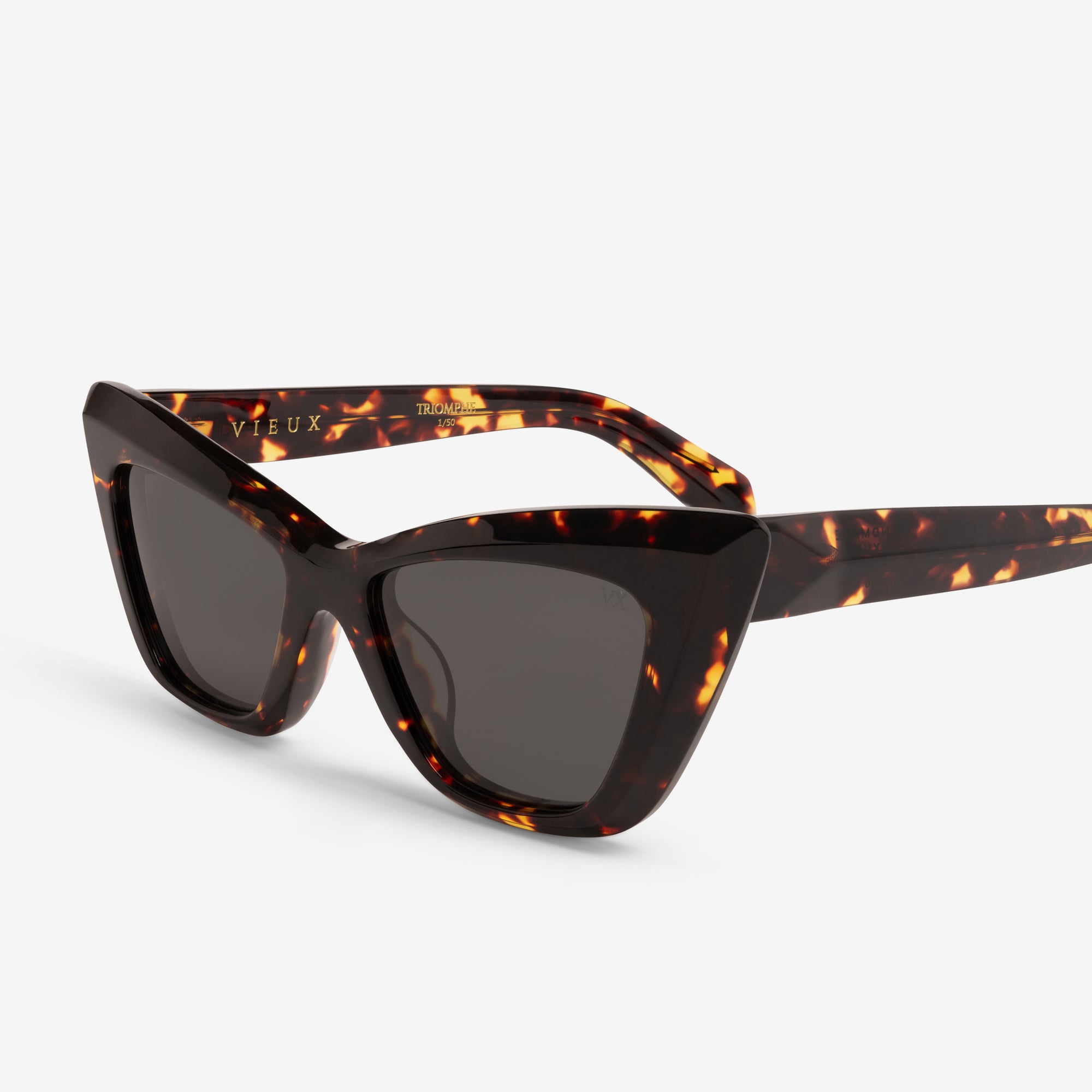 Vieux Eyewear | Triomphe Fire Tortoise