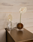 Greg Natale | Caldera Vase Clear & Umber — styled interior