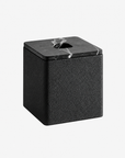 Greg Natale | Palco Tissue Box Shagreen Nero — studio view