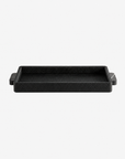 Greg Natale Palco Tray Shagreen Nero — front view