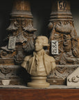 Trudon Lafayette bust among historic sculptural moulds