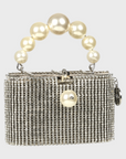 Rosantica Super Holli  | Silver Toned Brass, Crystals & Faux Pearls