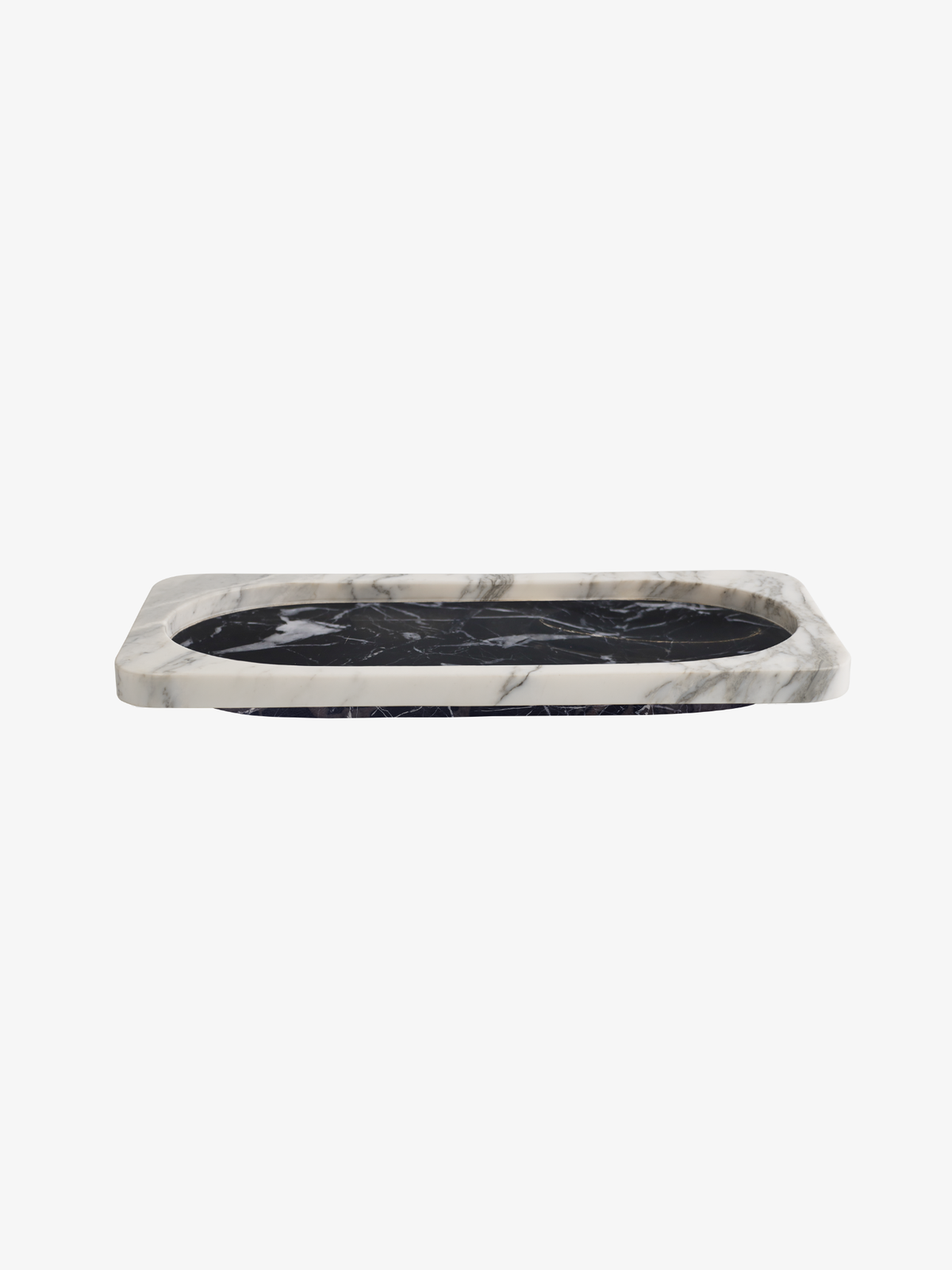 Greg Natale | Caldera Tray Arabescato & Travertine