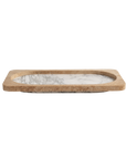 Greg Natale | Caldera Tray Arabescato & Travertine