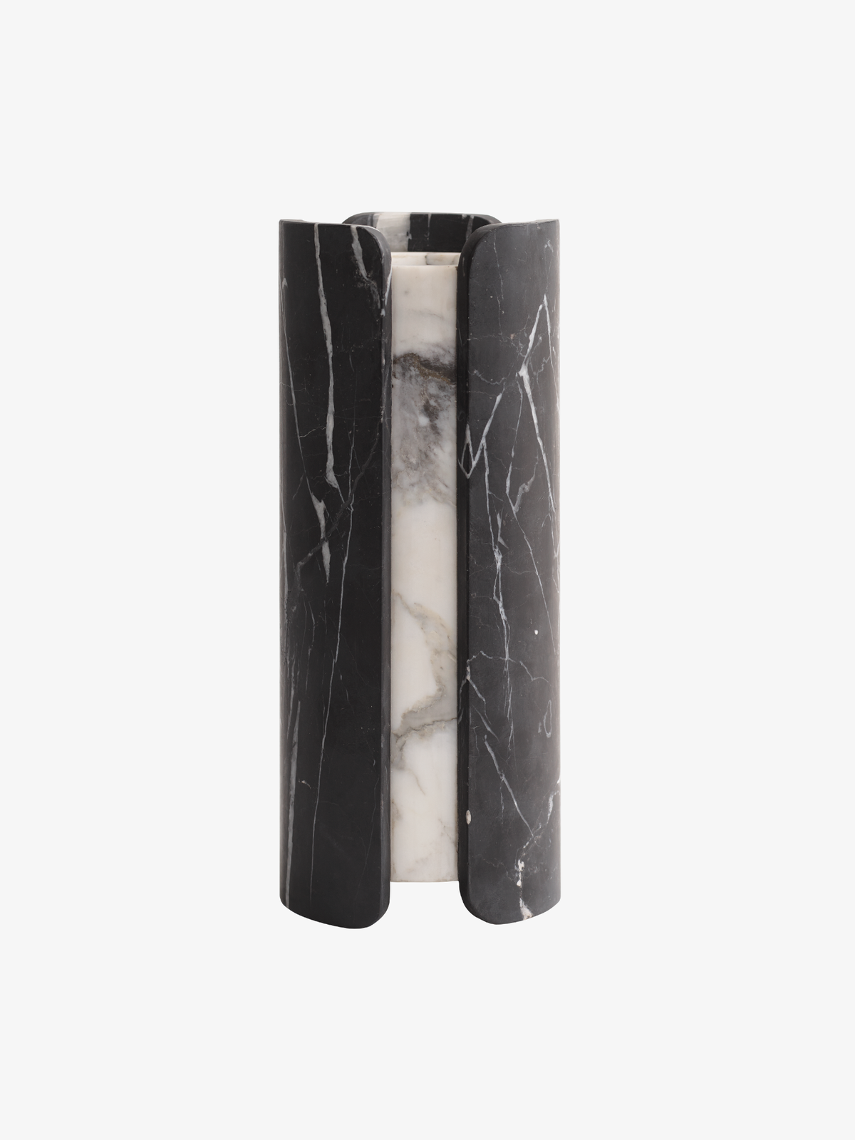 Greg Natale | Vent Vase Nero & Arabescato