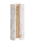 Greg Natale | Vent Vase Travertine & Arabescato