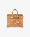Hermès | Birkin 25cm | "In and Out" Biscuit Swift Leather Palladium Hardware