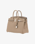 Hermès | Birkin 25cm | Gris Tourterelle Togo Leather Palladium Hardware