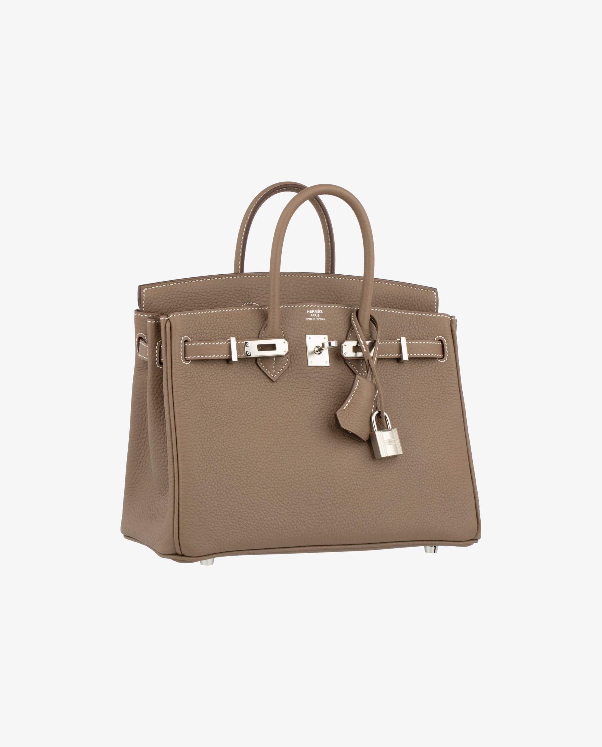 Hermès | Birkin 25cm | Etoupe Togo Leather Palladium Hardware