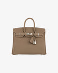 Hermès | Birkin 25cm | Etoupe Togo Leather Palladium Hardware