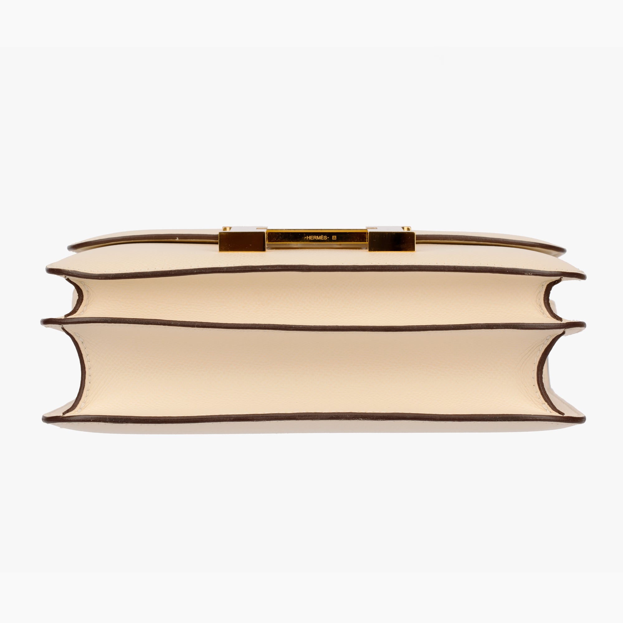 Hermès | Constance 24cm Nata Epsom Leather Gold Hardware