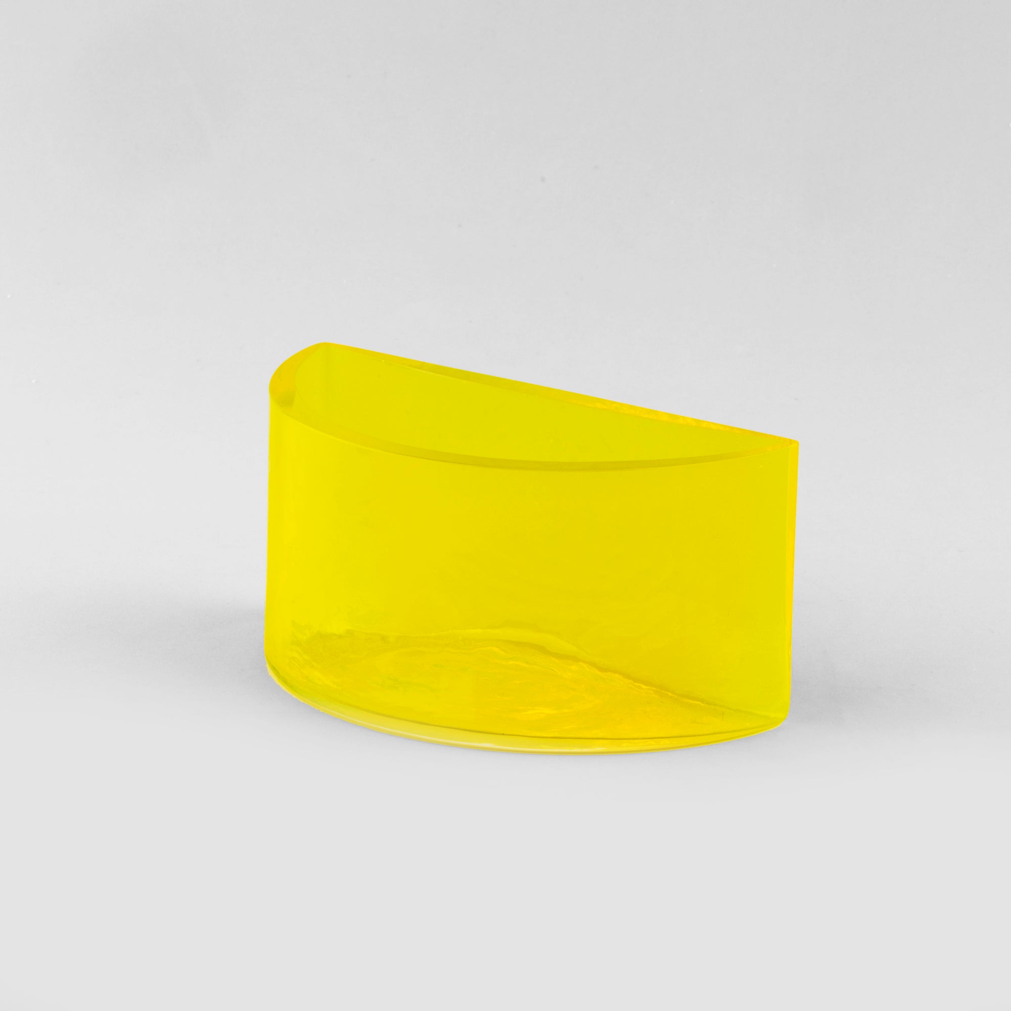 Emma Elizabeth Designs | Hand Blown Yellow Glass Vase