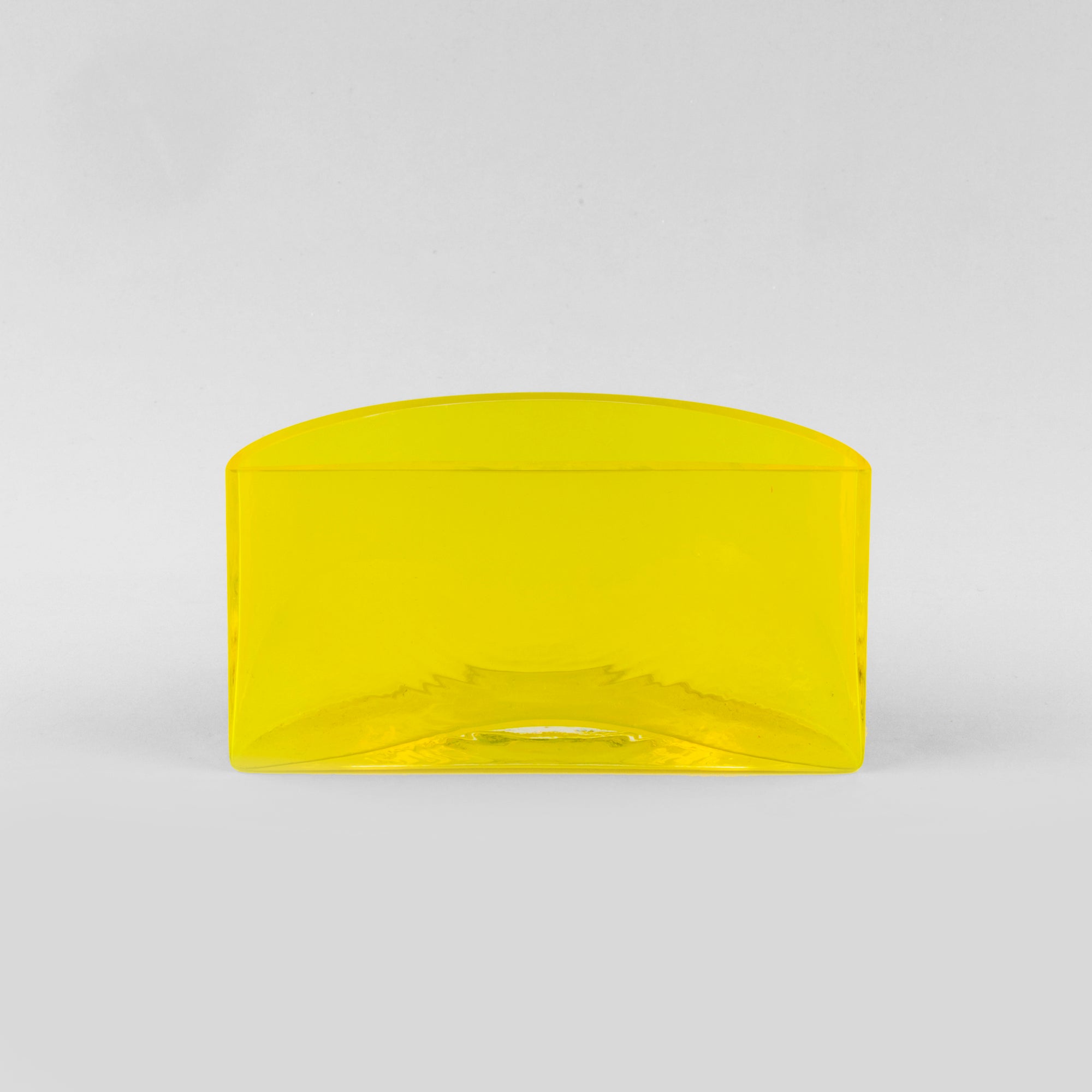 Emma Elizabeth Designs | Hand Blown Yellow Glass Vase