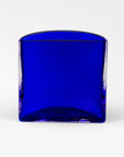 Emma Elizabeth Designs | Hand Blown Blue Glass Vase