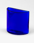 Emma Elizabeth Designs | Hand Blown Blue Glass Vase