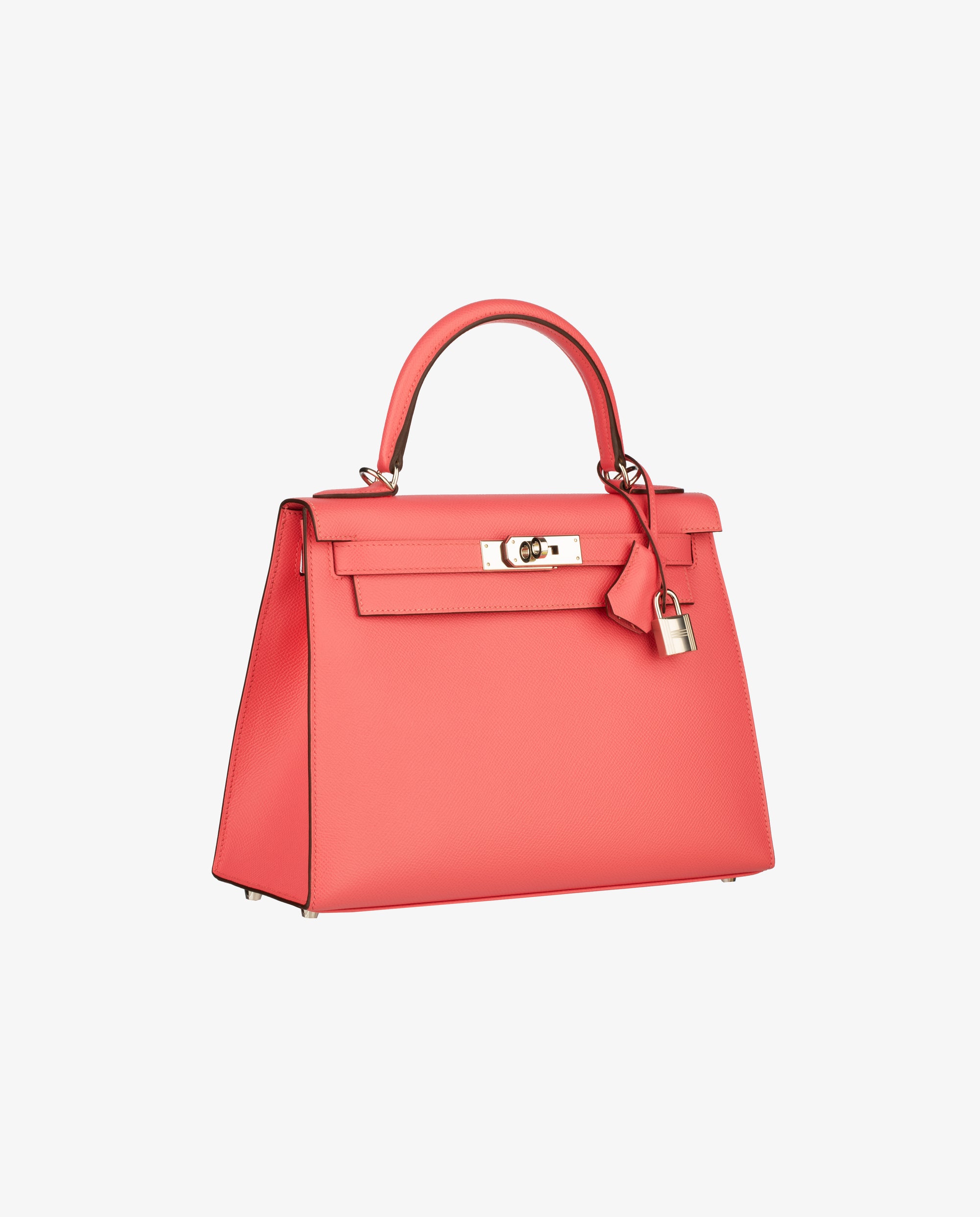 Hermès | Kelly 28cm | Rose Azalee Epsom Leather Palladium Hardware