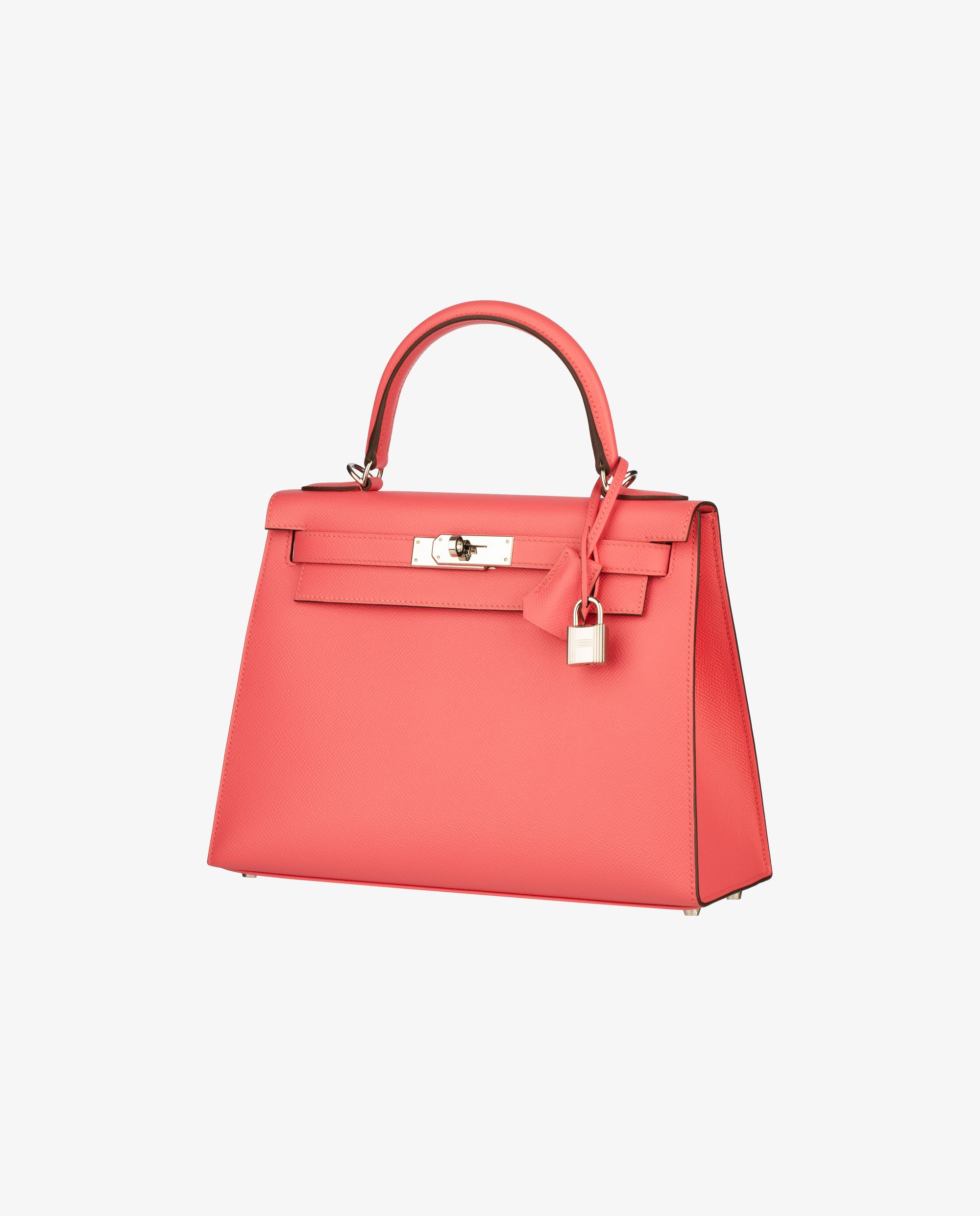 Hermès | Kelly 28cm | Rose Azalee Epsom Leather Palladium Hardware
