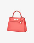 Hermès | Kelly 28cm | Rose Azalee Epsom Leather Palladium Hardware