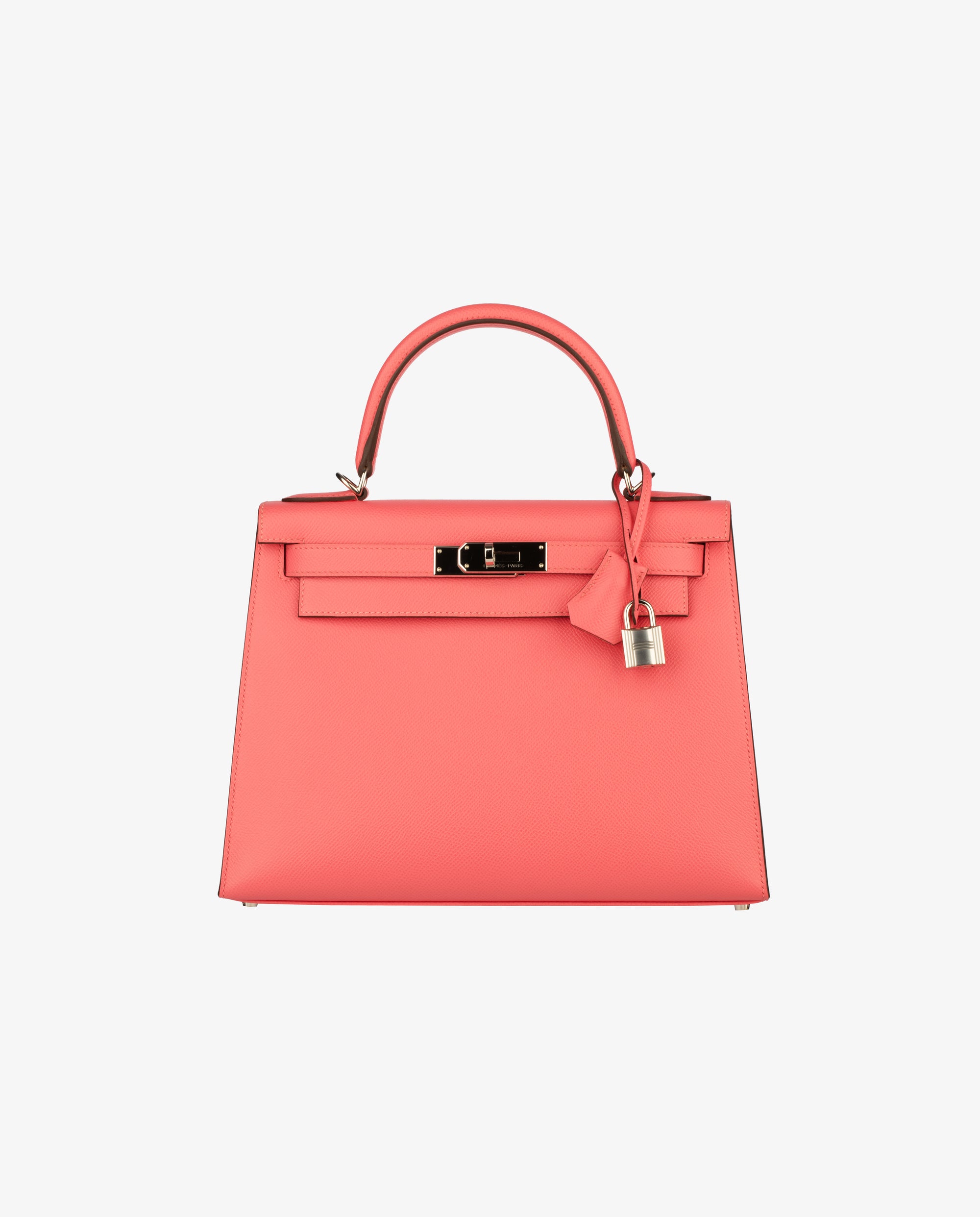 Hermès | Kelly 28cm | Rose Azalee Epsom Leather Palladium Hardware