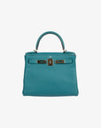 Hermès | Kelly 28cm | Cobalt Togo Leather Palladium Hardware