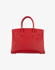 Hermès | Birkin 30cm | Rouge Casaque Epsom Leather Palladium Hardware