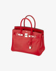 Hermès | Birkin 30cm | Rouge Casaque Epsom Leather Palladium Hardware