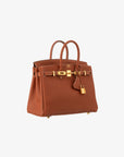 Hermès | Birkin 25cm | Sienne Togo Leather Gold Hardware