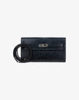 Hermès | Kelly-To-Go Wallet | Blue Indigo Matte Alligator Palladium Hardware