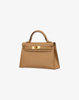 Hermès | Kelly Mini II 20cm | Chai Epsom Leather Gold Hardware