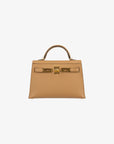 Hermès | Kelly Mini II 20cm | Chai Epsom Leather Gold Hardware