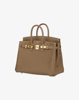Hermès | Birkin 25cm | Etoupe Togo Leather Gold Hardware