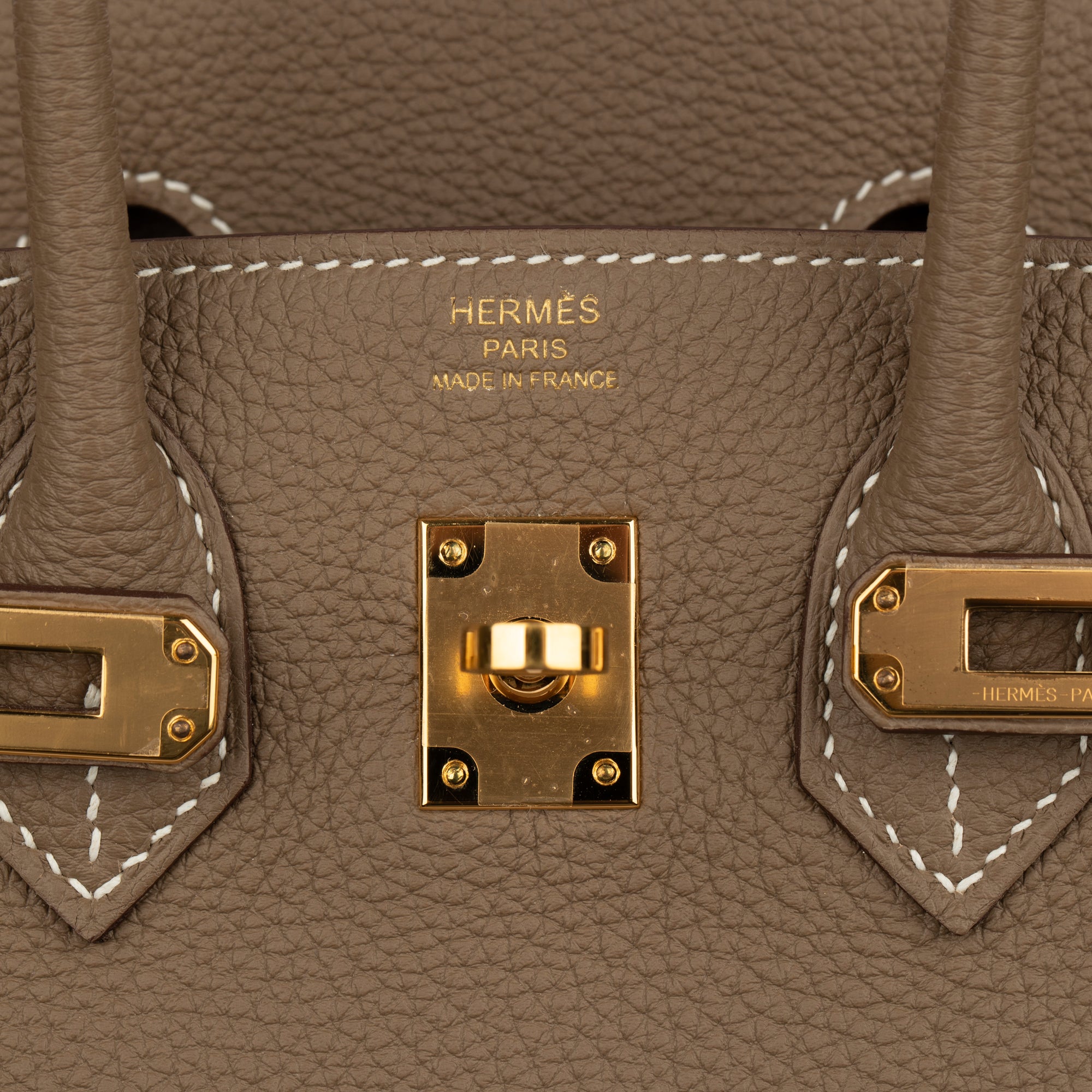 Hermès | Birkin 25cm | Etoupe Togo Leather Gold Hardware