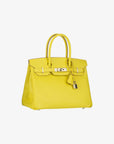 Hermès | Birkin 30cm | Lime Epsom Leather Palladium Hardware