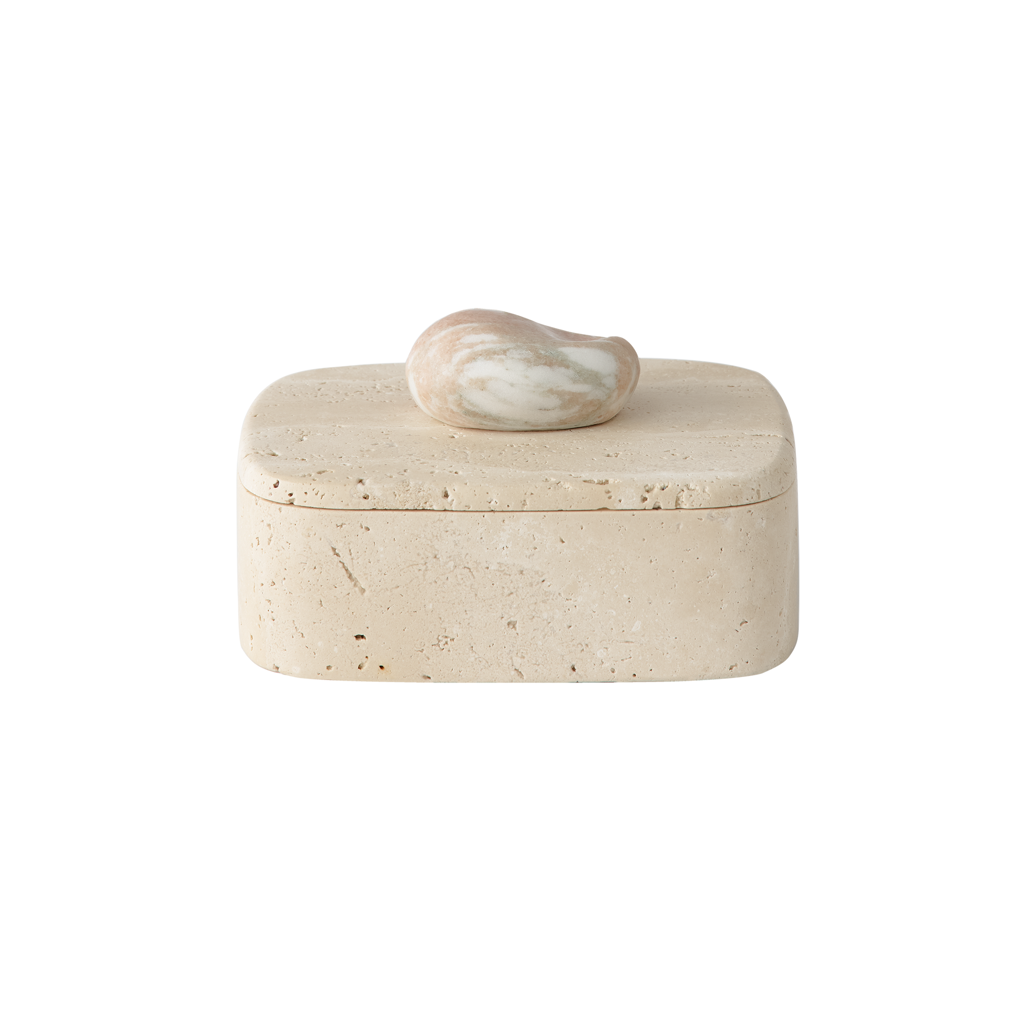 Greg Natale | Pietra Box Travertine and Rose