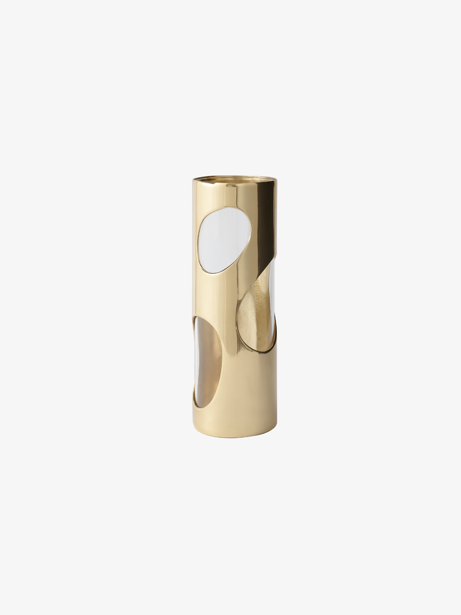 Greg Natale | Pietra Brass Vase