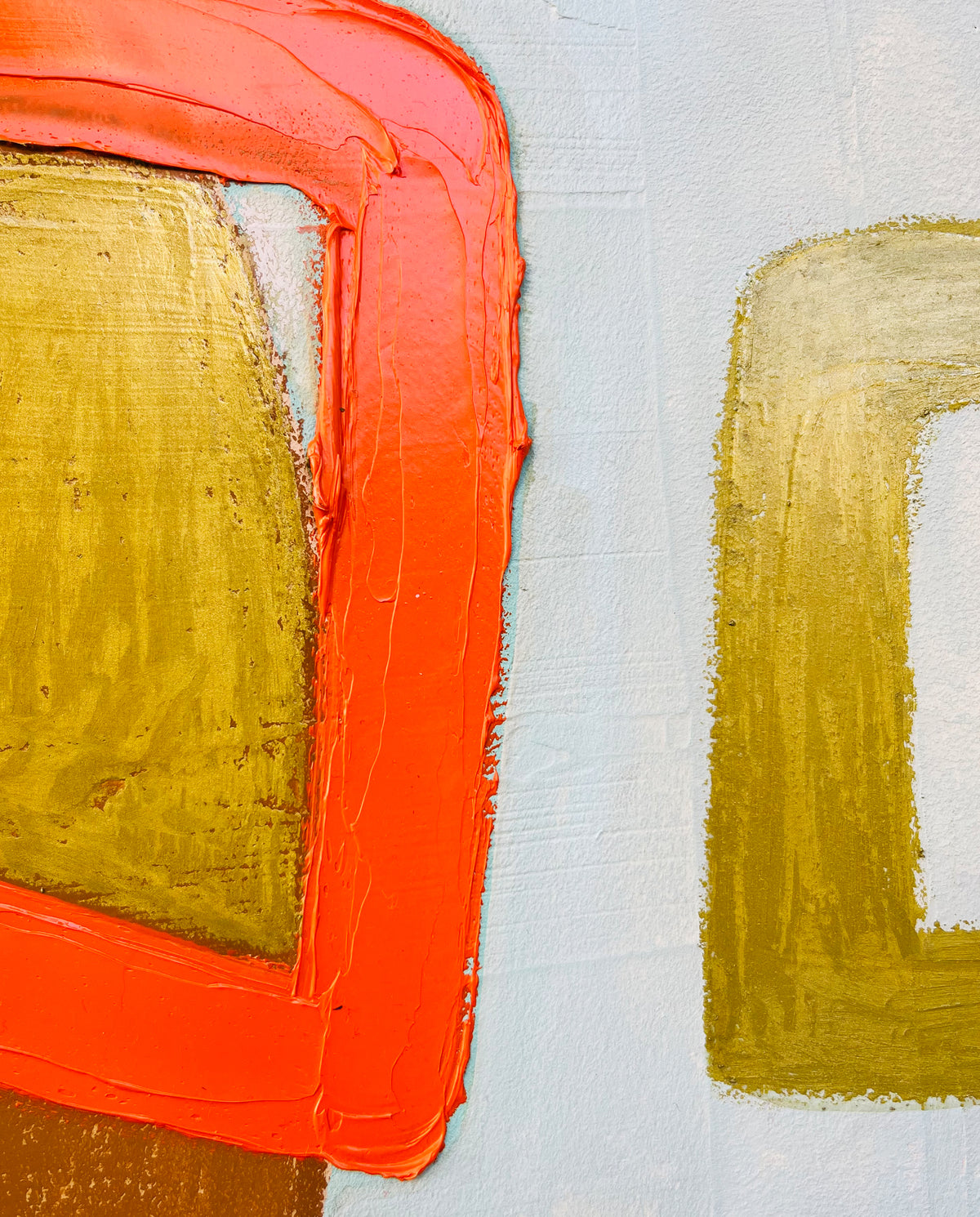I Wanna Give You Devotion by Jane Jenevieve — signed oil on canvas.