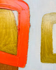 I Wanna Give You Devotion by Jane Jenevieve — signed oil on canvas.