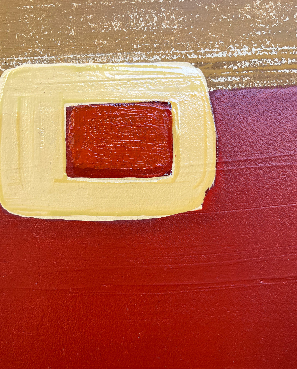 I Wanna Give You Devotion by Jane Jenevieve — signed oil on canvas.