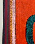 Man In A Hat III by Jane Jenevieve — signed oil on canvas.